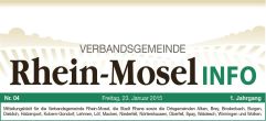 Mitteilungsblatt Rhein-Mosel Info Ausgabe 33