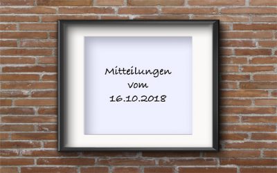 Mitteilungen Ortsgemeinde Dieblich vom 26.11.2018